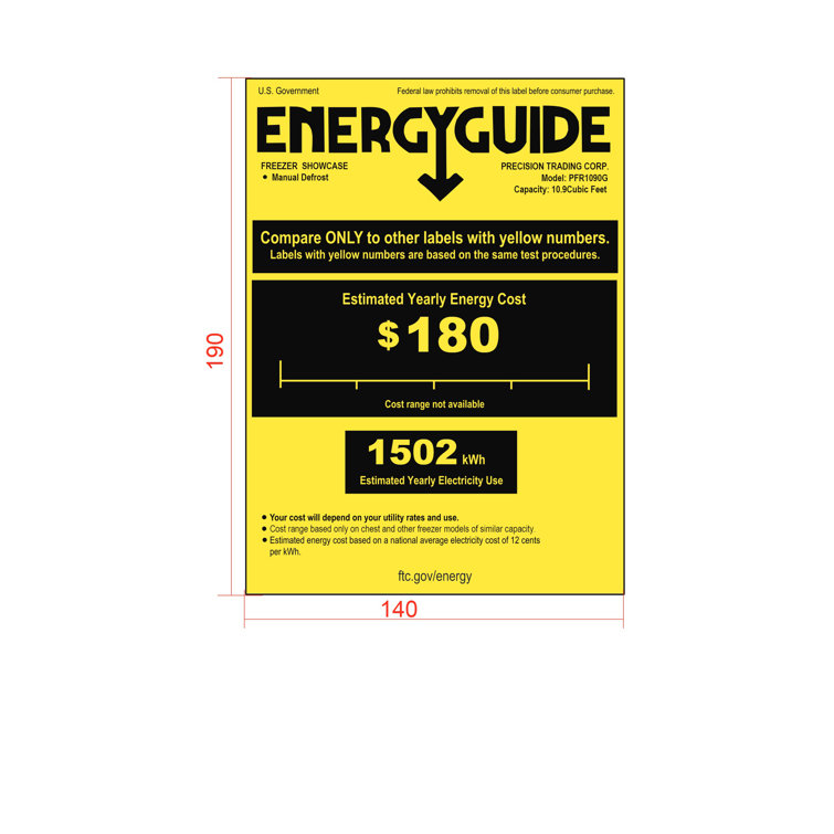 Premium Levella 10.9 Cubic Feet Chest Freezer with Adjustable
